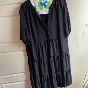 Loft Tiered Swing Dress